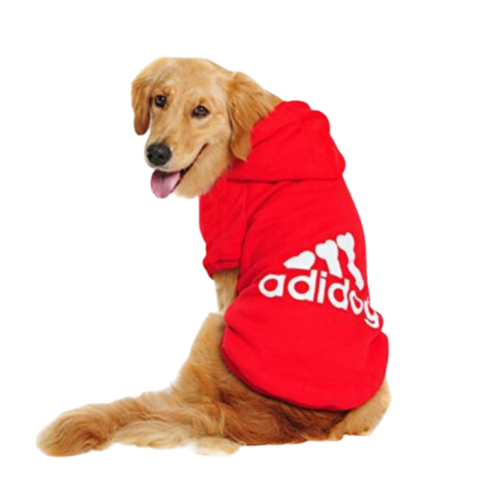 Adidog Dog Clothes, Warm Hoodie